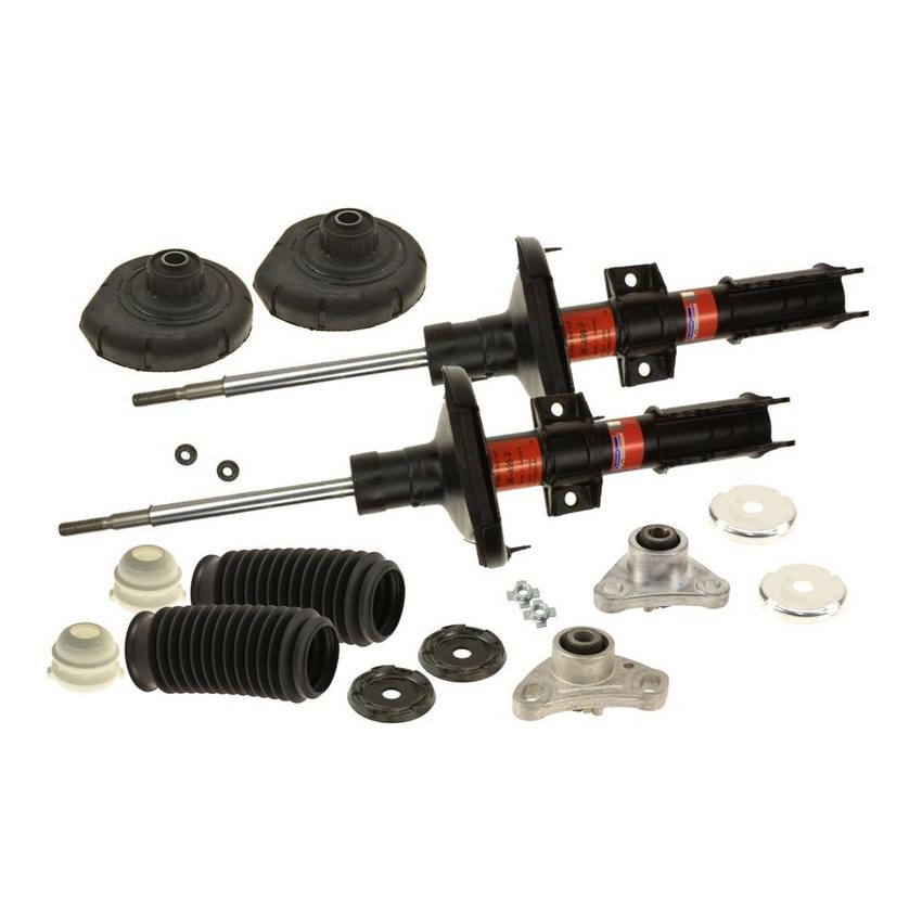 Volvo Suspension Strut Assembly Kit - Front (Without FOUR-C Active Suspension) 31262068 - eEuroparts Kit 3089958KIT